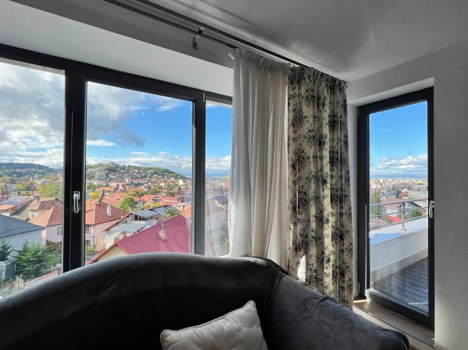 בראשוב Central Apartment With Panoramic View מראה חיצוני תמונה